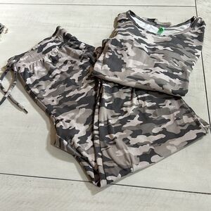 Camouflage Lounge Set M